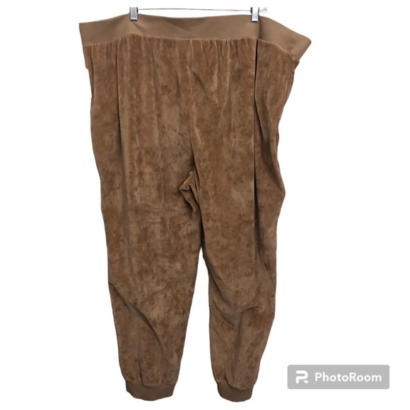 Abound  Woman’s Velour Jogger Sweat Pants Plus Size 3X - Picture 2 of 13